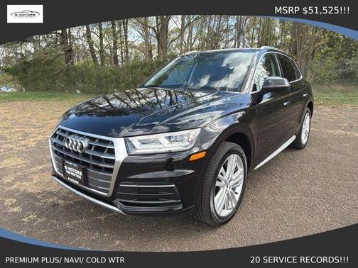 Mythos Black Metallic 2018 Audi Q5 2.0T Tech Premium