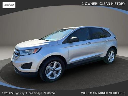 Silver 2018 Ford Edge SE