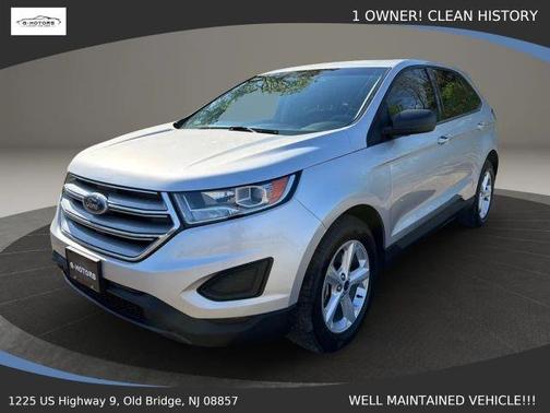 Silver 2018 Ford Edge SE