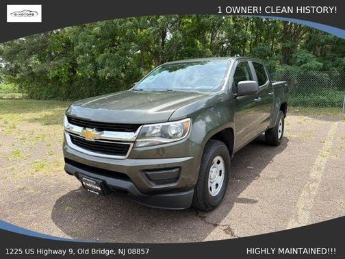 Green 2018 Chevrolet Colorado WT