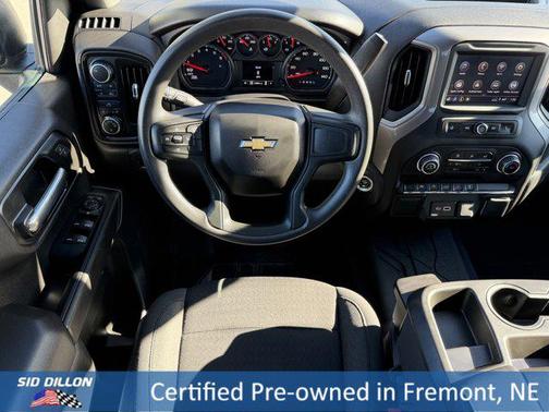 Dark Ash Metallic 2022 Chevrolet Silverado 1500 Custom