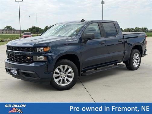 Northsky Blue Metallic 2019 Chevrolet Silverado 1500 Custom