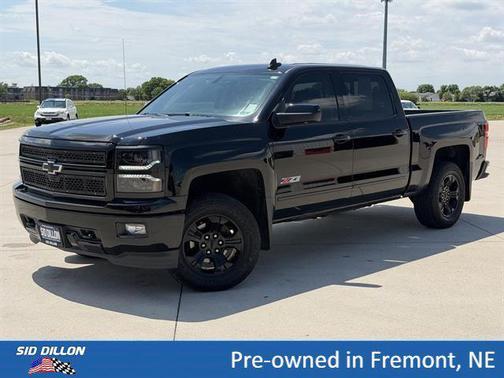 Black 2015 Chevrolet Silverado 1500 LTZ