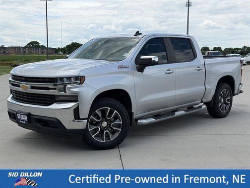 Silver Ice Metallic 2021 Chevrolet Silverado 1500 LT