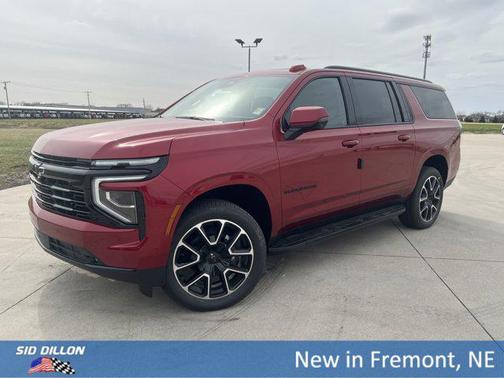 Radiant Red Tintcoat 2026 Chevrolet Suburban RST