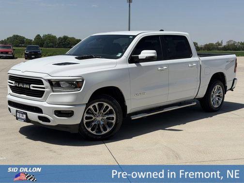 Bright White Clearcoat 2023 RAM 1500 Laramie