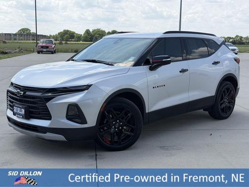 Silver Ice Metallic 2021 Chevrolet Blazer 2LT