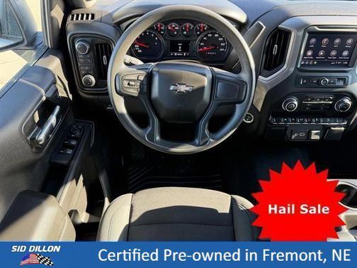 Summit White 2024 Chevrolet Silverado 1500 Custom Trail Boss