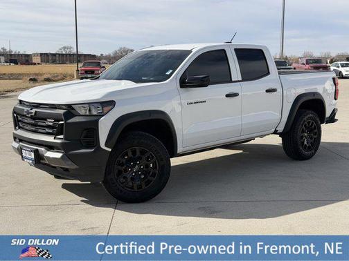 Summit White 2023 Chevrolet Colorado Trail Boss