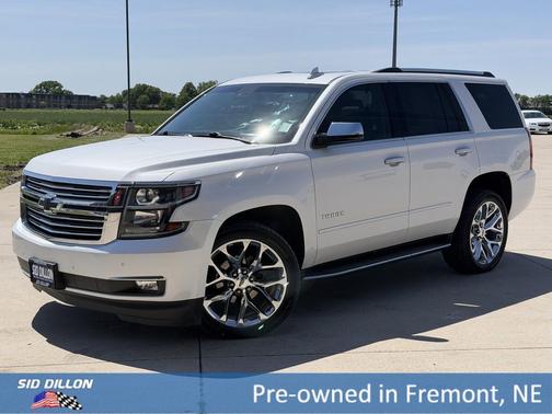 Iridescent Pearl Tricoat 2018 Chevrolet Tahoe Premier