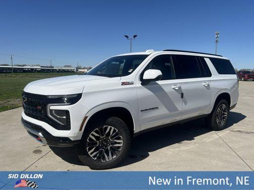 Summit White 2026 Chevrolet Suburban Z71, 4WD