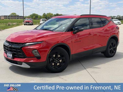 Red Hot 2023 Chevrolet Blazer 3LT