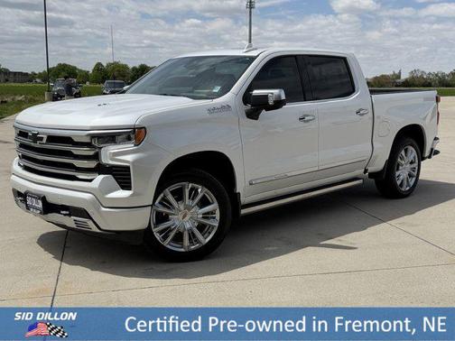 Black 2025 Chevrolet Silverado 1500 High Country
