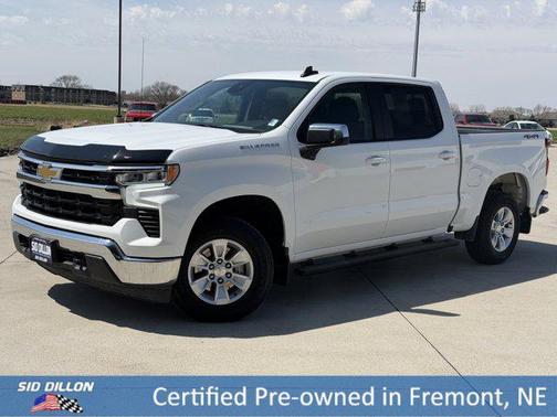 Summit White 2023 Chevrolet Silverado 1500 LT