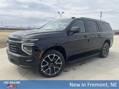 Black 2026 Chevrolet Suburban RST