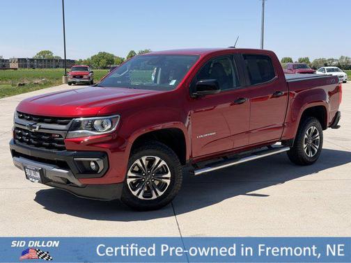 Cherry Red Tintcoat 2021 Chevrolet Colorado Z71