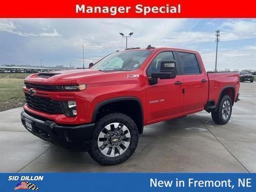 Red Hot 2026 Chevrolet Silverado 2500 Custom