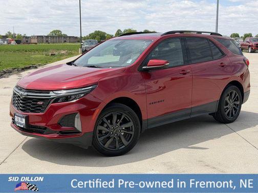 Radiant Red Tintcoat 2023 Chevrolet Equinox AWD RS