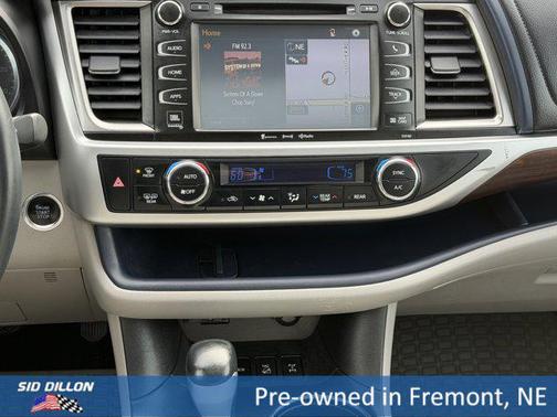 Blizzard Pearl 2016 Toyota Highlander Limited