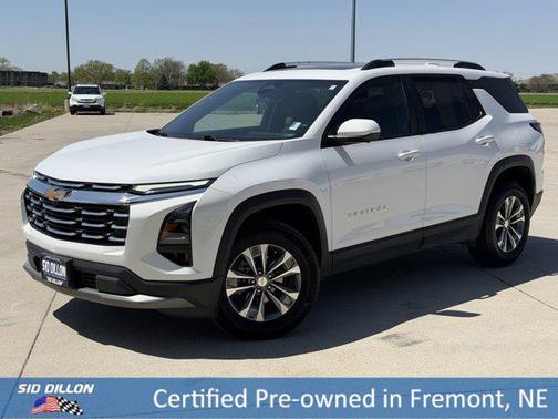 Summit White 2025 Chevrolet Equinox 1LT