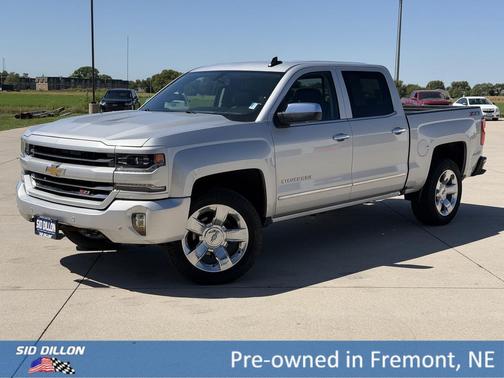 Silver Ice Metallic 2017 Chevrolet Silverado 1500 LTZ