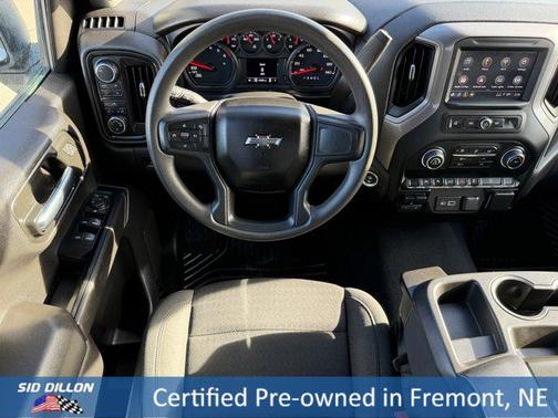 Summit White 2023 Chevrolet Silverado 1500 Custom Trail Boss