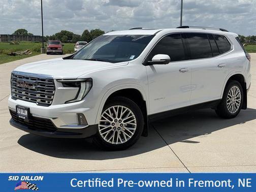 Summit White 2024 GMC Acadia Denali