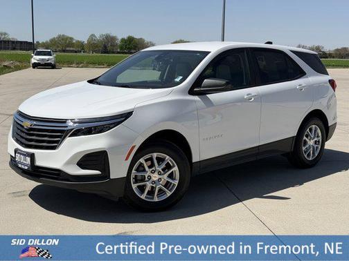 Summit White 2023 Chevrolet Equinox LS