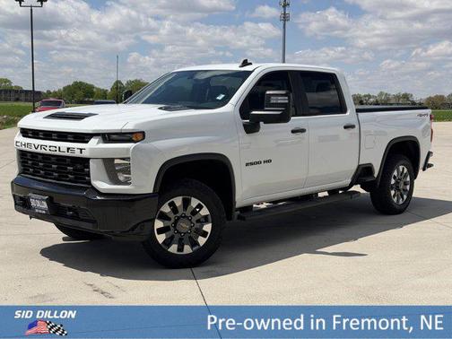 Summit White 2021 Chevrolet Silverado 2500 Custom