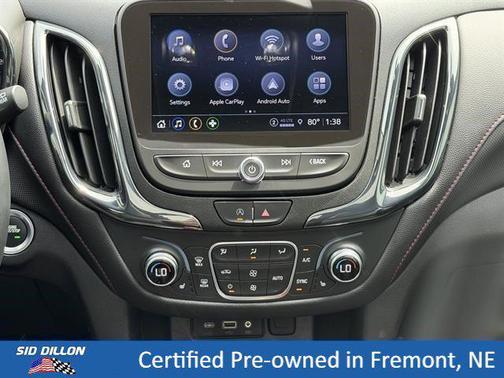 Mosaic Black Metallic 2024 Chevrolet Equinox AWD RS