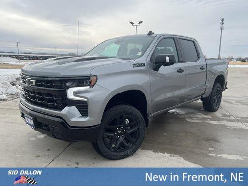 Sterling Gray Metallic 2026 Chevrolet Silverado 1500 LT Trail Boss