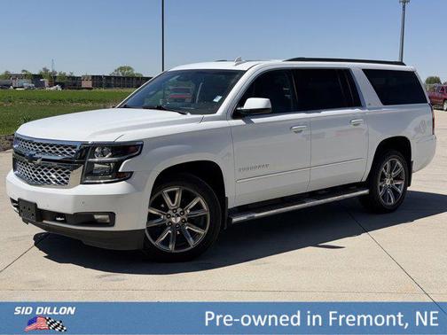 Summit White 2018 Chevrolet Suburban LT