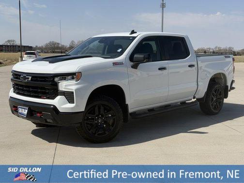 Summit White 2023 Chevrolet Silverado 1500 LT Trail Boss