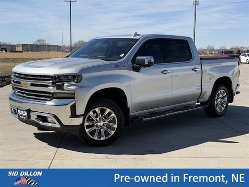 Silver Ice Metallic 2022 Chevrolet Silverado 1500 Limited LTZ