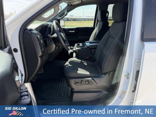 Summit White 2023 Chevrolet Silverado 1500 Custom