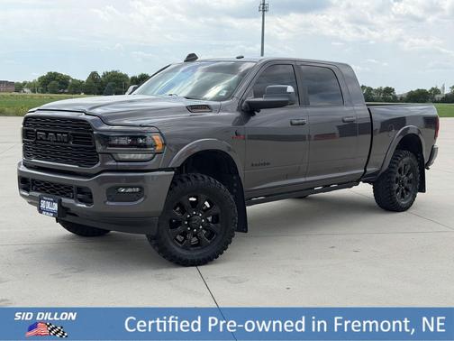 Granite Crystal Metallic Clearcoat 2022 RAM 2500 Limited Mega Cab 4x4 6'4' Box