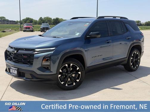 Lakeshore Blue Metallic 2026 Chevrolet Equinox AWD RS