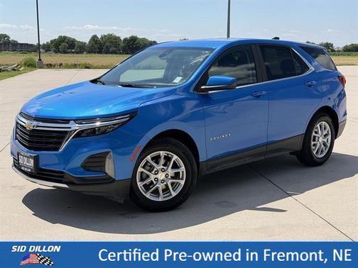 Riptide Blue Metallic 2024 Chevrolet Equinox 1LT