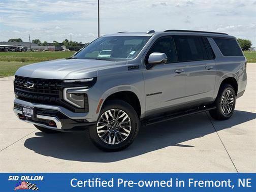 Sterling Gray Metallic 2025 Chevrolet Suburban 4WD Z71
