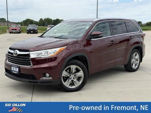 Ooh La La Rouge Mica 2014 Toyota Highlander Limited