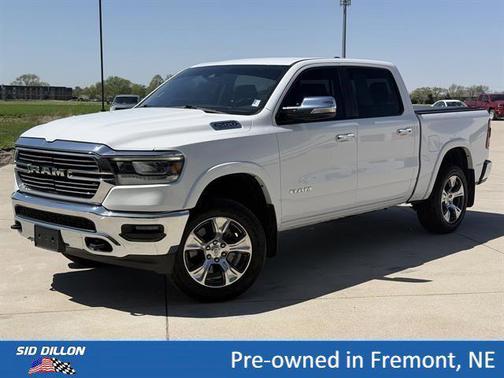 Bright White Clearcoat 2021 RAM 1500 Laramie
