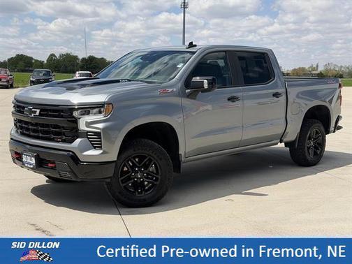 Sterling Gray Metallic 2024 Chevrolet Silverado 1500 LT Trail Boss