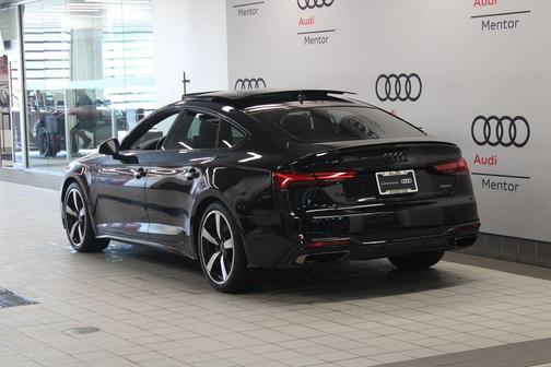 Mythos Black Metallic 2023 Audi A5 45 S line Premium Plus