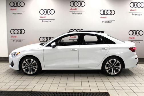 Glacier White Metallic 2026 Audi A3 Premium