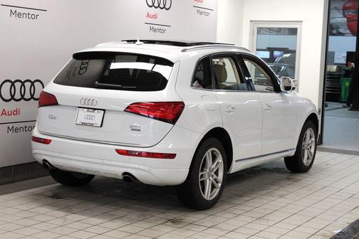 Glacier White Metallic 2017 Audi Q5 2.0T Premium