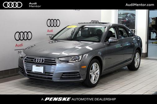 Monsoon Gray Metallic 2017 Audi A4 2.0T Premium