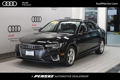 Mythos Black Metallic 2019 Audi A4 2.0T Premium