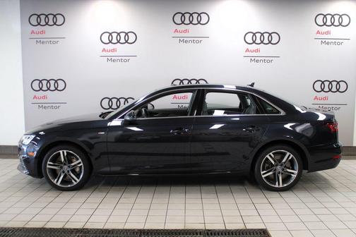 Moonlight Blue Metallic 2018 Audi A4 2.0T Premium Plus