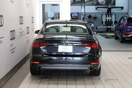 Moonlight Blue Metallic 2018 Audi A4 2.0T Premium Plus
