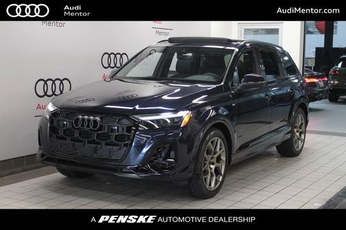 Blue Metallic 2026 Audi Q7 PLUS
